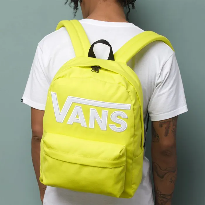 Backpacks and Bags MenWomen Vans Old Skool Drop V Backpack Sulphur Spring