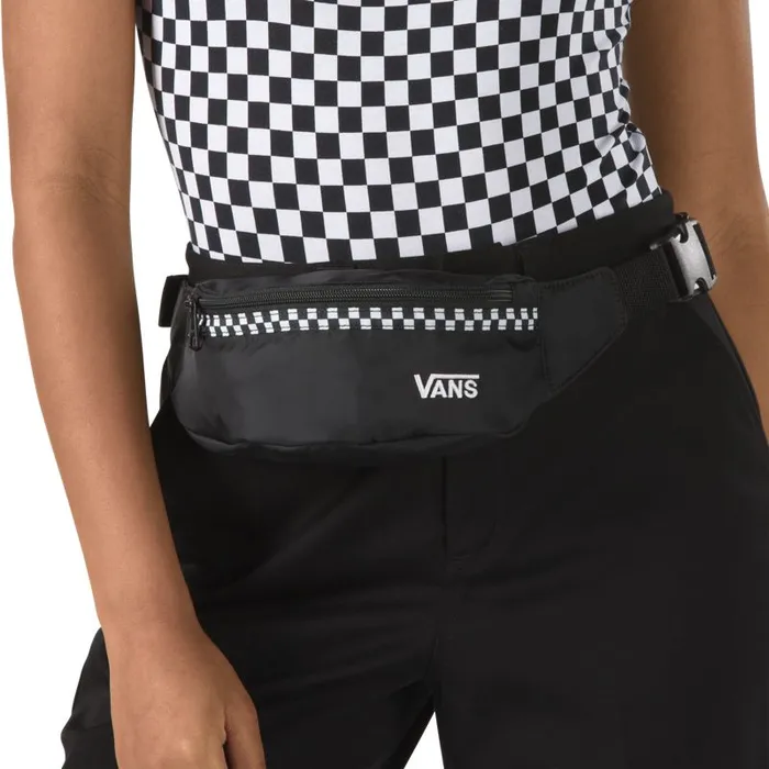 Backpacks and Bags Women Vans Burma Fanny Pack Blackmicrocheck