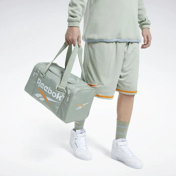 Bags and Backpacks MensWomens Reebok Classics Archive Grip XS Bag Mystic Grey Meteor Grey F17r