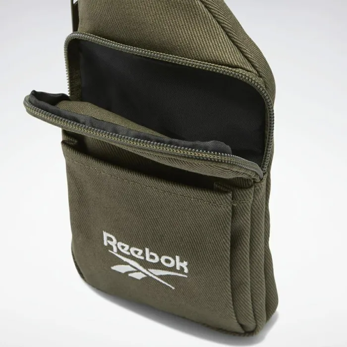 Bags and Backpacks MensWomens Reebok Classics Foundation Small Sling Bag Army Green