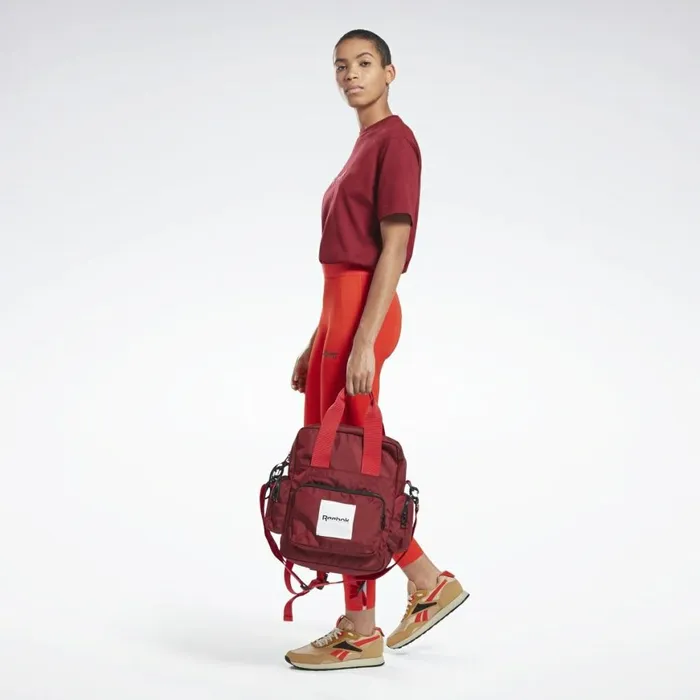 Bags and Backpacks Womens Reebok VB Tote Bag Collegiate Burgundy
