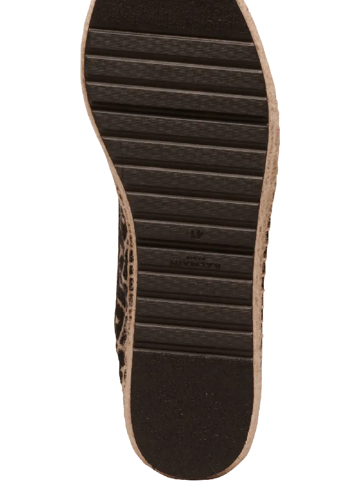 Balmain Alex Espadrilles With Jacquard Monogram Black Women Flat Shoes