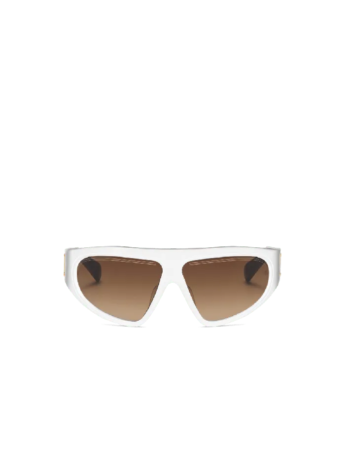 Balmain BEscape Sunglasses White WomenMen Eyewear