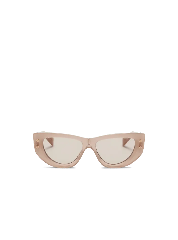 Balmain BMuse Sunglasses Beige Women Eyewear