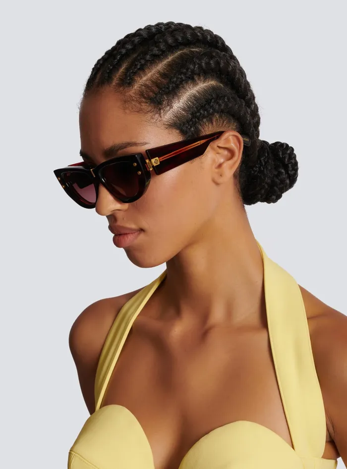 Balmain BMuse Sunglasses Red Women Eyewear