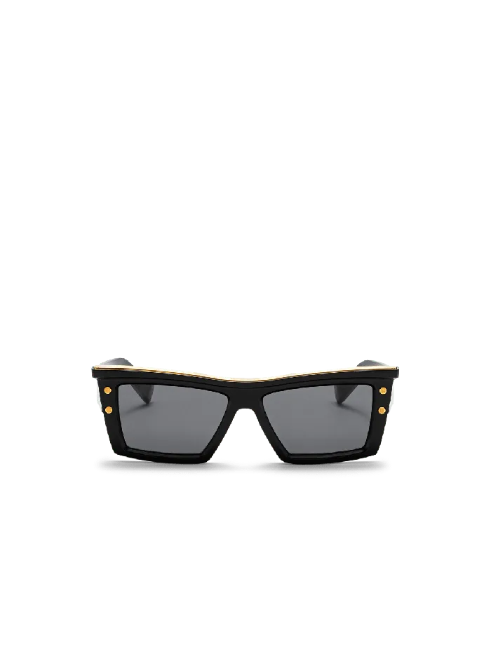 Balmain BVII Sunglasses Black WomenMen Eyewear