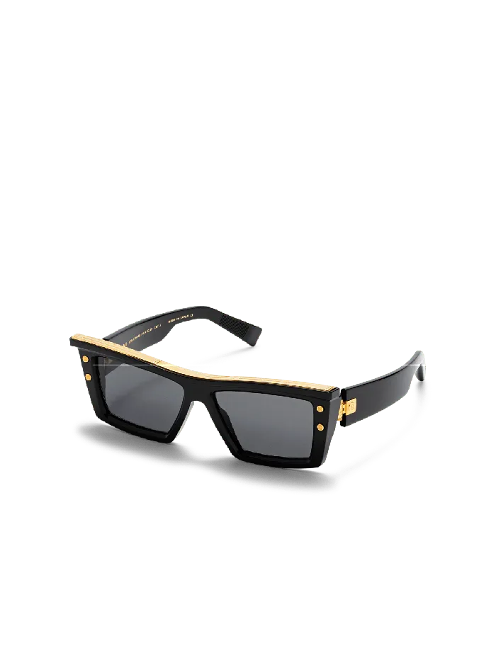 Balmain BVII Sunglasses Black WomenMen Eyewear
