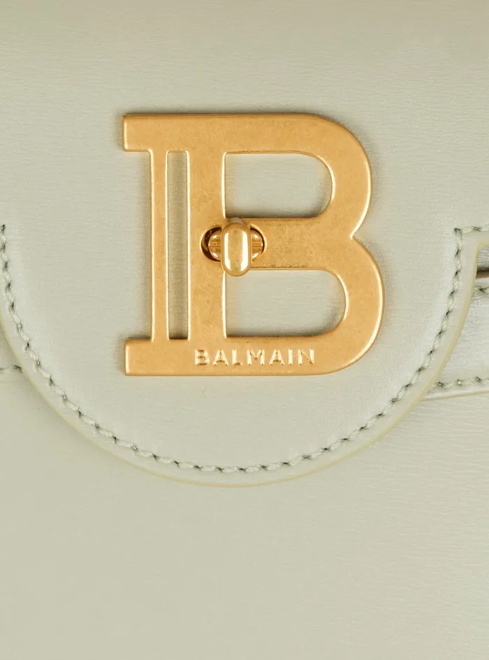 Balmain Calfskin BBuzz 23 Bag Green Women Handbags