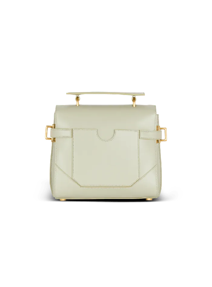 Balmain Calfskin BBuzz 23 Bag Green Women Handbags