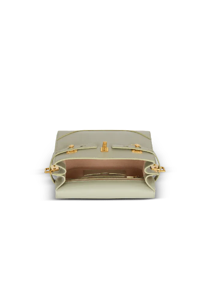 Balmain Calfskin BBuzz 23 Bag Green Women Handbags