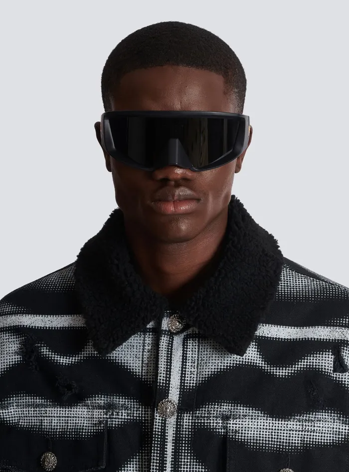 Balmain Espion Sunglasses Black MenWomen Eyewear