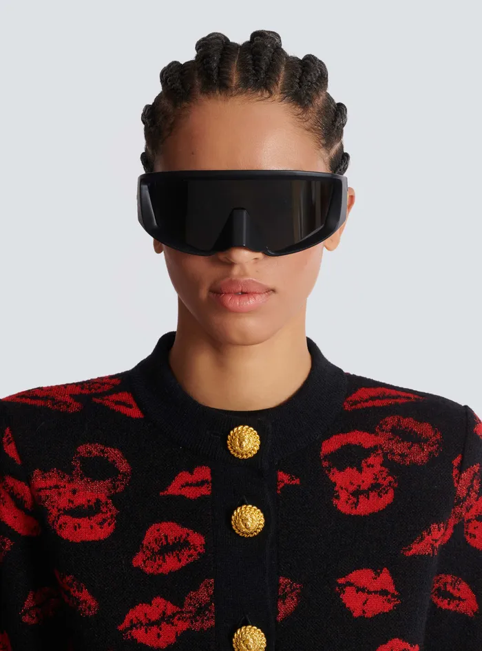 Balmain Espion Sunglasses Black MenWomen Eyewear
