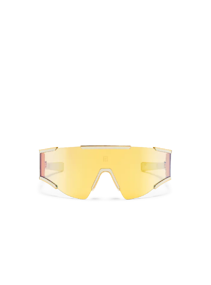 Balmain Fleche Sunglasses Yellow WomenMen Eyewear