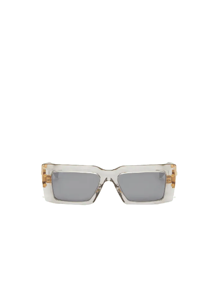 Balmain Impeacuterial Sunglasses Grey WomenMen Eyewear