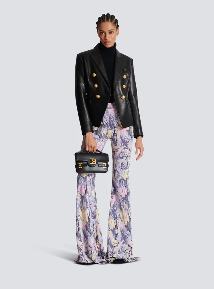 Balmain Knitted Turtleneck Jumper Black Women Knitwear