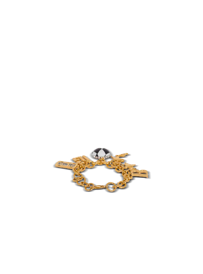 Balmain Miami Pendant Bracelet Gold Women Fashion Jewelry