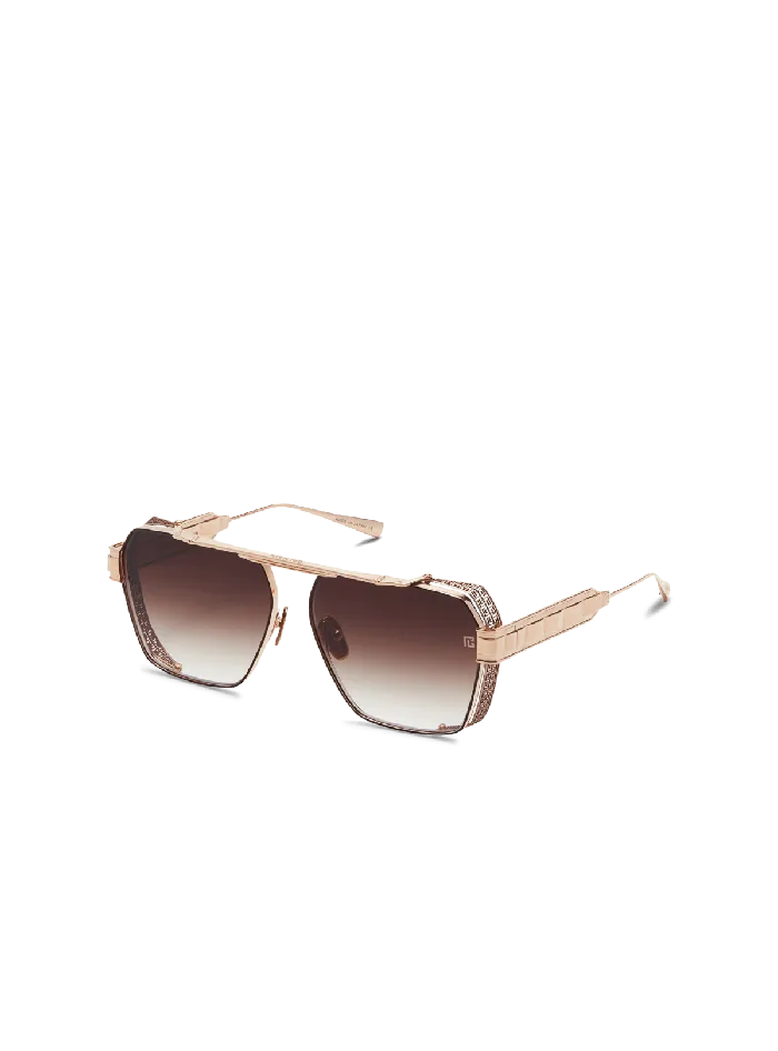 Balmain Premier Sunglasses Brown MenWomen Eyewear