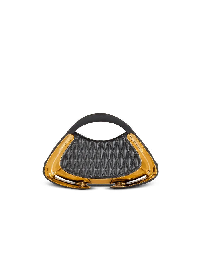 Balmain Quilted Small Jolie Madame Bag Black Women Mini Bags