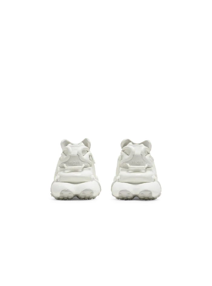 Balmain Unicorn Sneakers In Neoprene And Leather White Women Sneakers