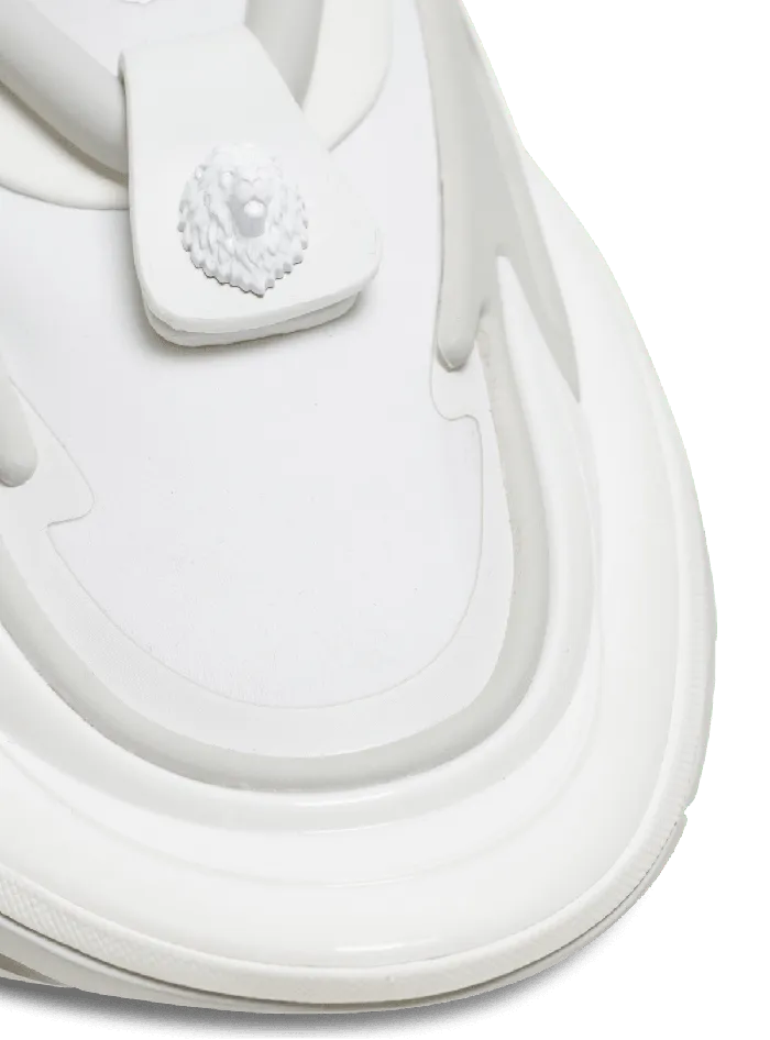 Balmain Unicorn Sneakers In Neoprene And Leather White Women Sneakers
