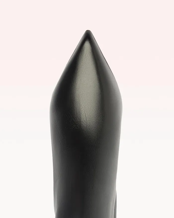 Bell Black Bootie 8211 Pointed Toe Boots 8211 Luxury Leather Boots Black Women Alexandre Birman Boots
