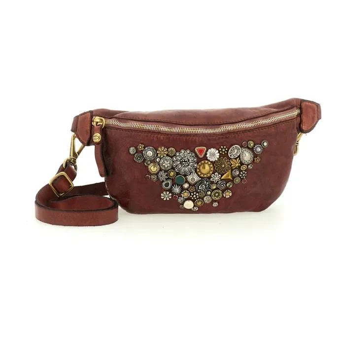Belt Bags Women Campomaggi Bella Di Notte Red