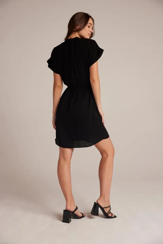 Belted Shirred Dress 8211 Black Women Bella Dahl Mini Dresses Belted Shirred Dress 8211 Black Women Bella Dahl Mini Dresses