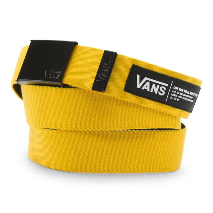 Belts Men Vans Long Depster Web Belt Lemon Chrome