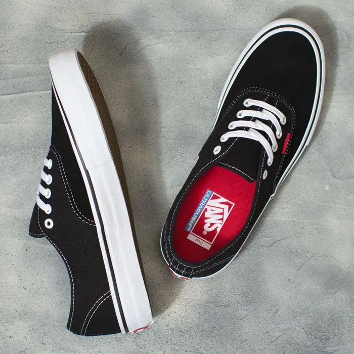 BMX Shoes Men Vans Authentic Pro Blacktrue White BMX Shoes Men Vans Authentic Pro Blacktrue White