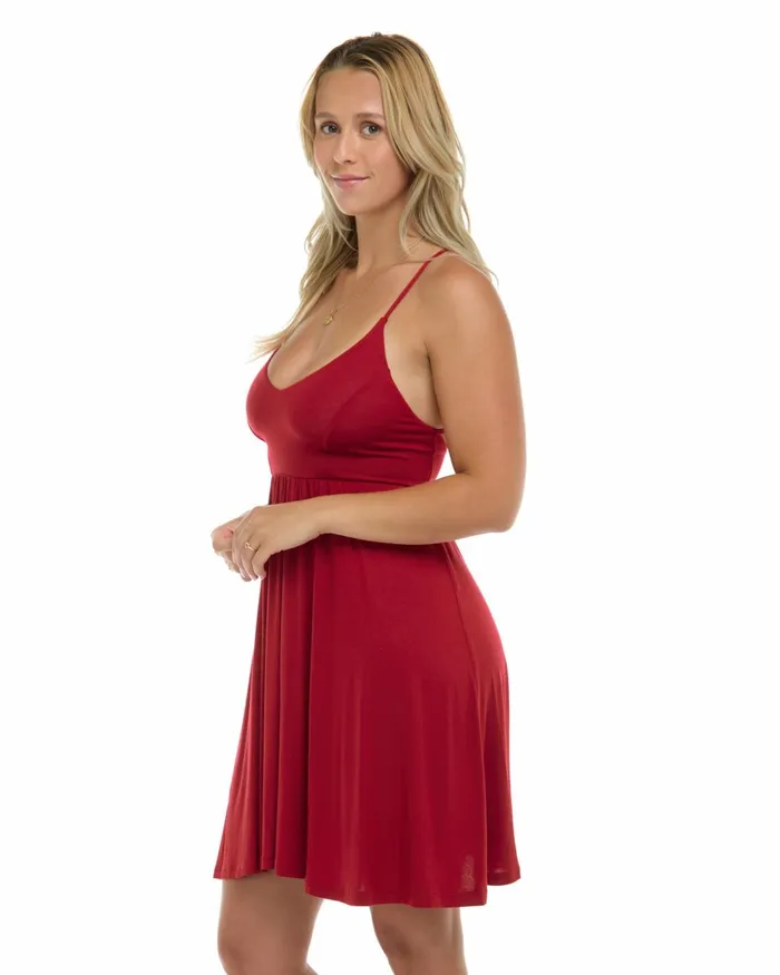 Body Glove CoverUps Ivy Dress 8211 Cranberry 8211 Women