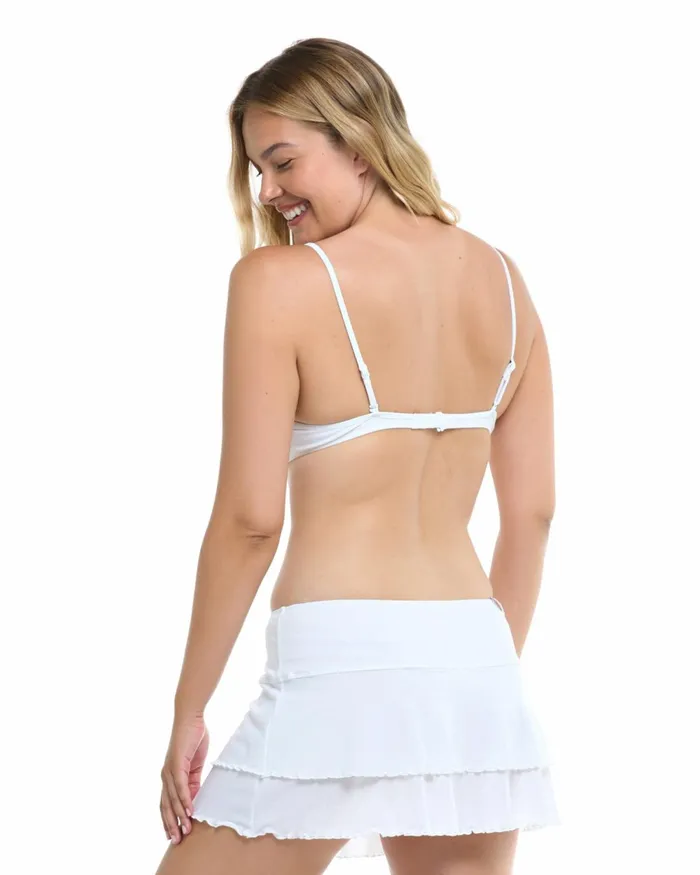 Body Glove CoverUps Smoothies Lambada CoverUp Skirt 8211 Snow 8211 Women