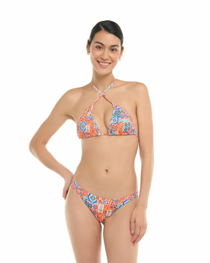 Body Glove DF Cup Tops Festive Dita Triangle Bikini Top 8211 Apricot 8211 Women