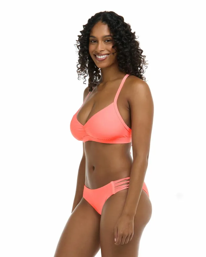 Body Glove DF Cup Tops Smoothies Drew DF Cup Swim Top 8211 Coral 8211 Women