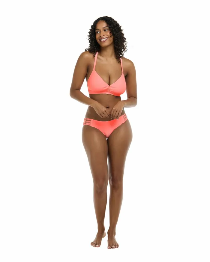 Body Glove DF Cup Tops Smoothies Drew DF Cup Swim Top 8211 Coral 8211 Women