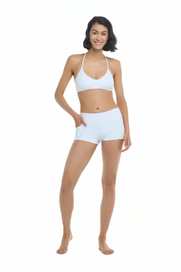 Body Glove Gym To Swim Smoothies Rider CrossOver Shorts 8211 Snow 8211 Women