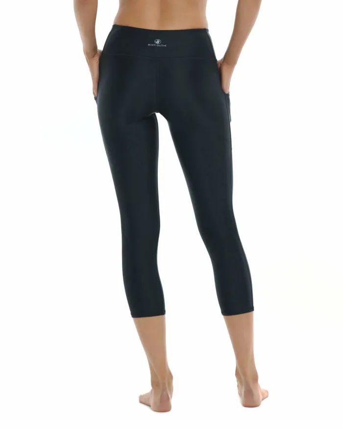 Body Glove Gym To Swim Smoothies Vigor CrossOver Capri 8211 Black 8211 Women