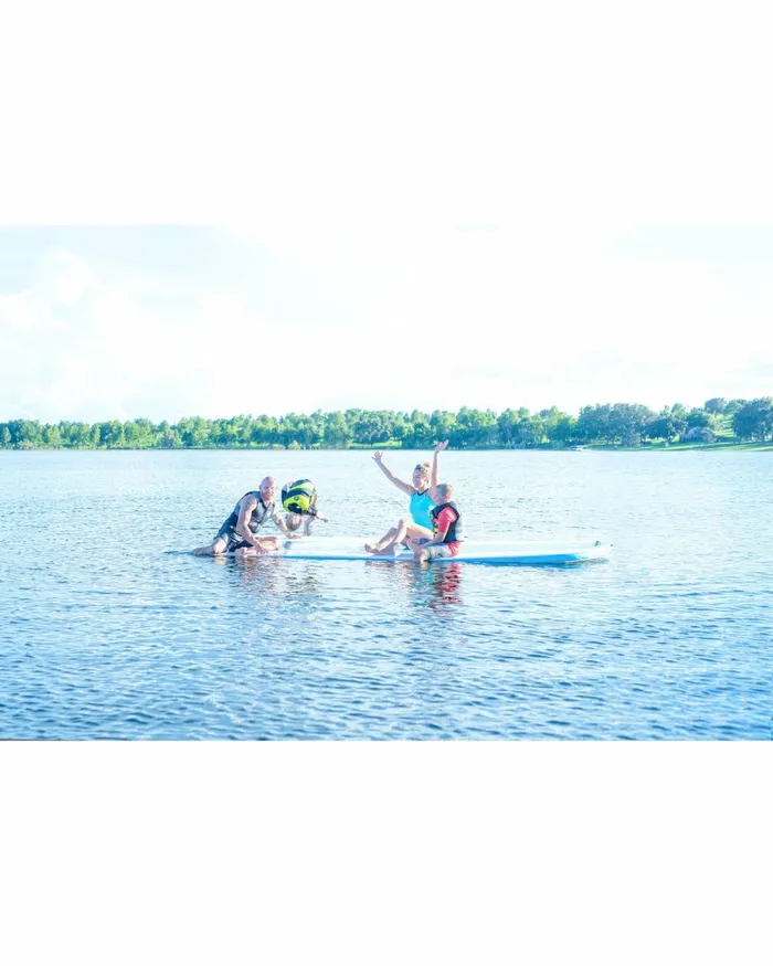 Body Glove Inflatable Docks Waterpark 15039 Inflatable Floating Dock 8211 BlueWhite 8211 Boards