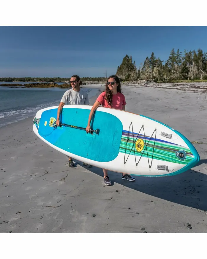 Body Glove Inflatable Kayaks Cruiser Duet 15039 Inflatable Combo Paddle Board Kayak 8211 TealWood 8211 Boards