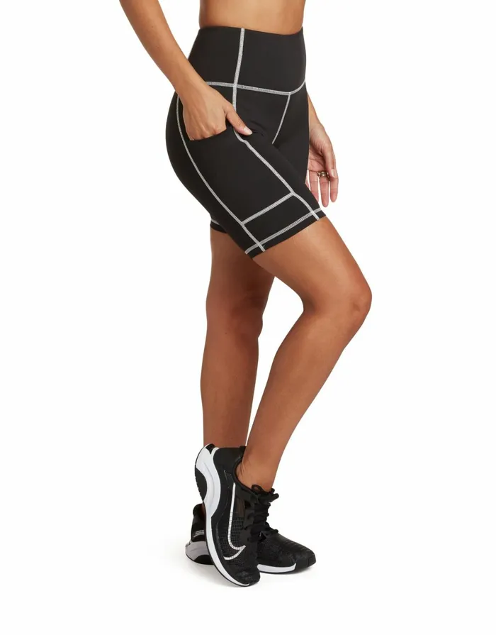 Body Glove New Arrivals Elevate The Look Biker Short 8211 Black 8211 Women