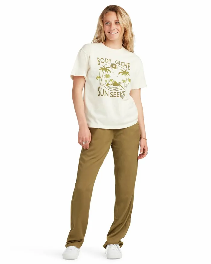 Body Glove New Arrivals Feeling Good Drawstring Pant 8211 Fern 8211 Women