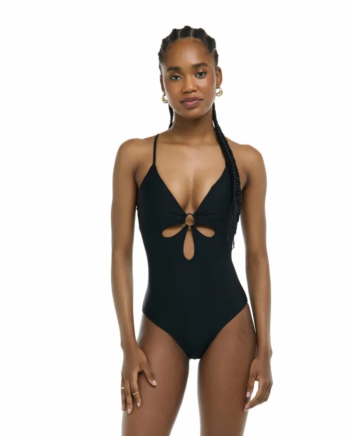Body Glove OnePieces Smoothies Maddie OnePiece Tank Swimsuit 8211 Black 8211 Women