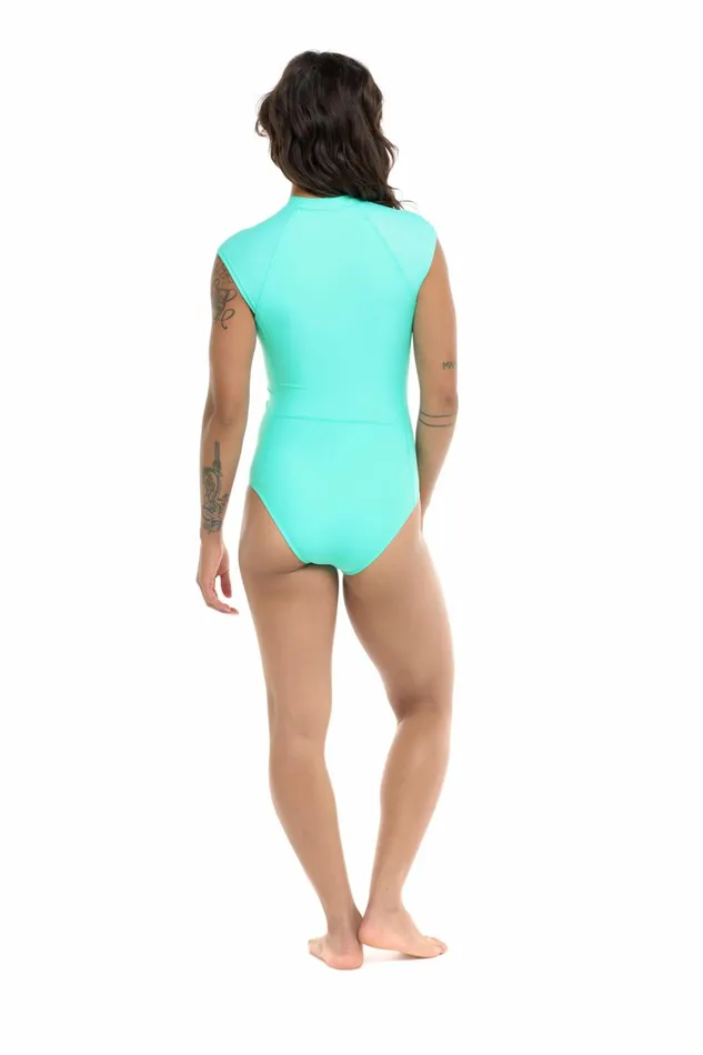Body Glove OnePieces Smoothies Manny OnePiece Swimsuit 8211 Sea Mist 8211 Women