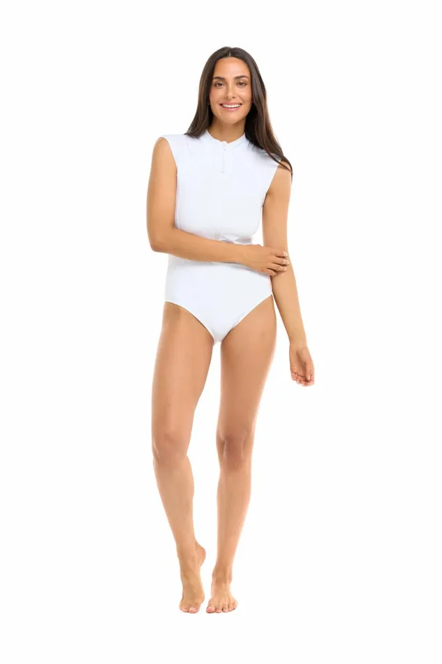Body Glove OnePieces Smoothies Manny OnePiece Swimsuit 8211 Snow 8211 Women