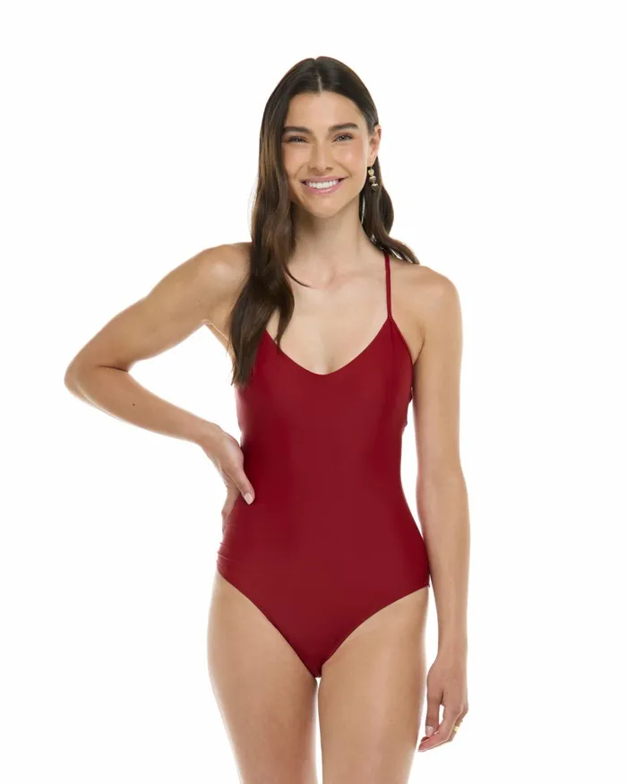 Body Glove OnePieces Smoothies Sandbar OnePiece Tank 8211 Cranberry 8211 Women Body Glove OnePieces Smoothies Sandbar OnePiece Tank 8211 Cranberry 8211 Women