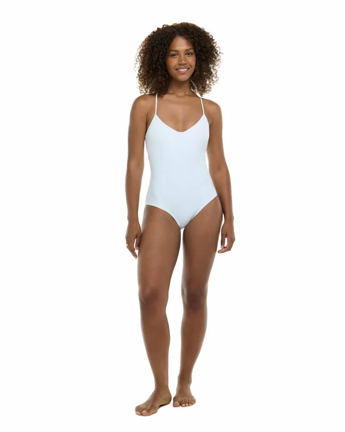 Body Glove OnePieces Smoothies Sandbar OnePiece Tank 8211 Snow 8211 Women