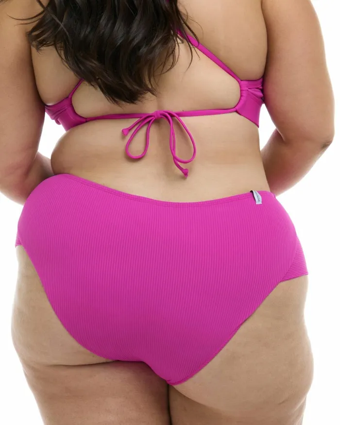 Body Glove Plus Size Swimwear Ibiza Coco Plus Size High Waisted Bikini Bottom 8211 Fuchsia 8211 Women
