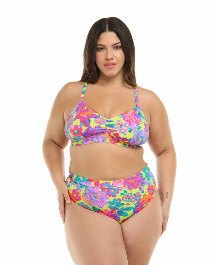 Body Glove Plus Size Swimwear Romy Drew Plus Size Fixed Triangle Bikini Top 8211 Key Lime 8211 Women Body Glove Plus Size Swimwear Romy Drew Plus Size Fixed Triangle Bikini Top 8211 Key Lime 8211 Women