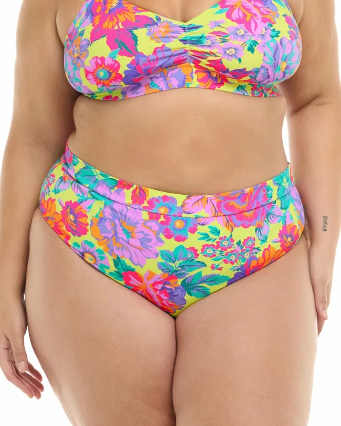 Body Glove Plus Size Swimwear Romy Marlee Plus Size HighWaist Bikini Bottom 8211 Key Lime 8211 Women Body Glove Plus Size Swimwear Romy Marlee Plus Size HighWaist Bikini Bottom 8211 Key Lime 8211 Women