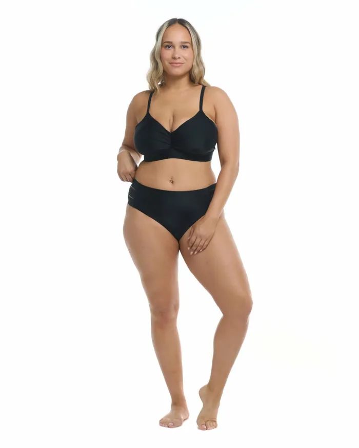 Body Glove Plus Size Swimwear Smoothies Drew Plus Size Bikini Top 8211 Black 8211 Women