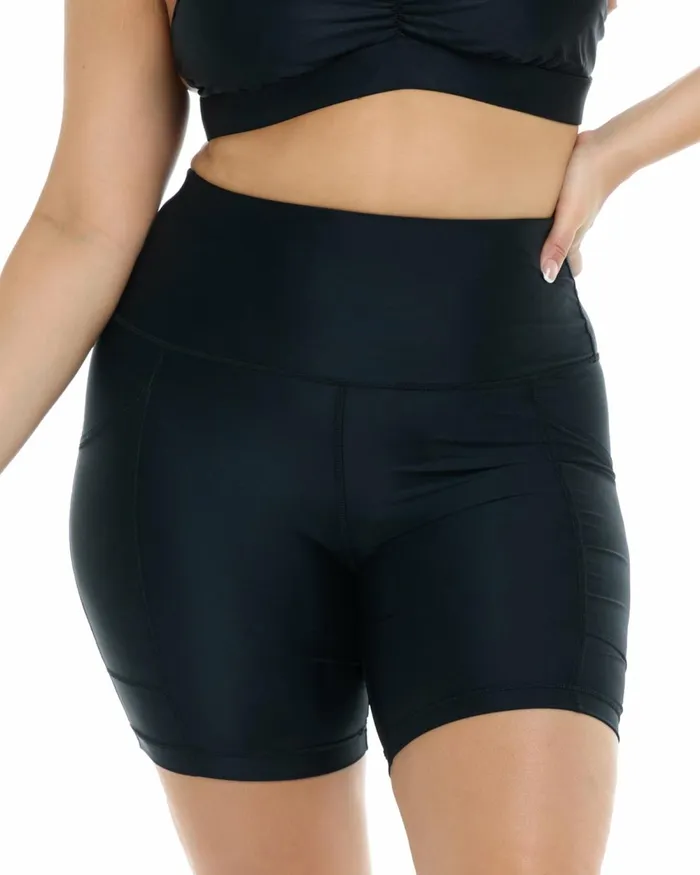 Body Glove Plus Size Swimwear Smoothies Spin Plus Size Short 8211 Black 8211 Women